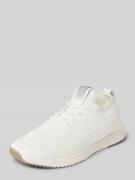 Marc O'Polo Low Top Sneaker mit Stretch-Bündchen in Weiss, Größe 40