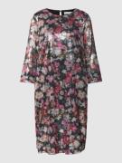Christian Berg Woman Knielanges Kleid mit Allover-Muster und Paillette...