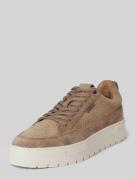 PS Poelman Sneaker mit Label-Detail Modell 'Ivar 02' in Taupe, Größe 4...