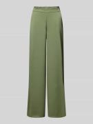 V by Vera Mont Wide Leg Stoffhose mit elastischem Bund in Gruen, Größe...