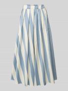 Weekend Max Mara Maxirock mit Kellerfalten Modell 'VIDIM' in Hellblau,...