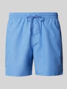 Calvin Klein Underwear Badehose mit Label-Print in Rauchblau, Größe XL