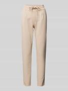 ICHI Sweatpants mit Tunnelzug Modell 'KATE' in Beige, Größe L