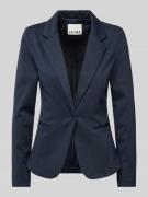 ICHI Blazer mit Paspeltaschen Modell 'KATE' in Marine, Größe L