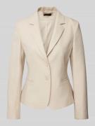 More & More Blazer mit Reverskragen in Beige, Größe 46