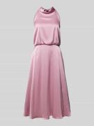 V by Vera Mont Cocktailkleid mit Neckholder in Rosa, Größe 36