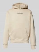 Alpha Industries Hoodie mit Label-Print Modell 'Studio Edition' in Off...