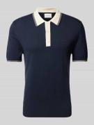 Gant Slim Fit Poloshirt mit Label-Stitching in Marine, Größe 4XL