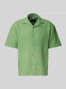 MCNEAL Regular Fit Freizeithemd mit Reverskragen in Grass, Größe XL