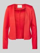 ICHI Blazer mit offener Vorderseite Modell 'KATE Short' in Rot, Größe ...