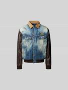 Dsquared2 Jeansjacke aus reiner Baumwolle in Blau, Größe 48