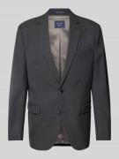 Christian Berg Men Regular Fit 2-Knopf-Sakko mit Reverskragen in Anthr...