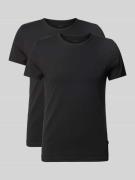 JOOP! Collection T-Shirt mit Rundhalsausschnitt im 2er-Pack in BLACK, ...