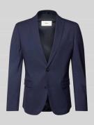 s.Oliver BLACK LABEL 2-Knopf-Sakko mit Reverskragen Modell 'Pure' in B...