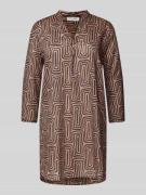 Christian Berg Woman Regular Fit Tunika mit 3/4-Arm in Taupe, Größe 36