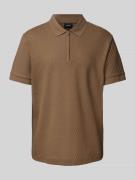 JOOP! Collection Regular Fit Poloshirt mit Strukturmuster Modell 'Brod...