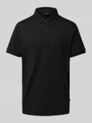 JOOP! Collection Regular Fit Poloshirt mit Logo-Stitching in Black, Gr...