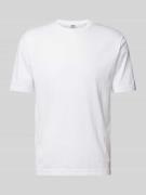 Drykorn T-Shirt mit geripptem Rundhalsausschnitt Modell 'GILBERD' in W...