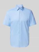 BOSS Regular Fit Business-Hemd mit 1/2-Arm Modell 'Joe' in Hellblau, G...