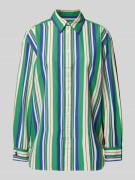 Polo Ralph Lauren Regular Fit Hemdbluse mit Kentkragen in Gruen, Größe...
