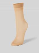 JOOP! Collection Socken mit Label-Stitching in Beige, Größe 35-38