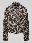 Colourful Rebel Jacke mit Leistentaschen Modell 'Bente' in Mittelbraun...