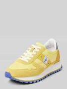 Blauer USA Sneaker mit Schnürverschluss Modell 'MILLEN' in GELB, Größe...