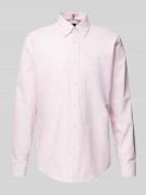 BOSS Orange Regular Fit Freizeithemd mit Label-Stitching Modell 'Ricke...
