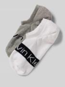 CK Calvin Klein Socken mit Label-Print im 2er-Pack in Weiss, Größe 43-...
