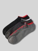 CK Calvin Klein Socken mit Label-Print im 3er-Pack in Dunkelgrau Melan...