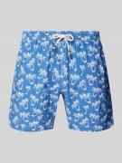 Hartford Badehose mit elastischem Bund in Jeansblau, Größe M