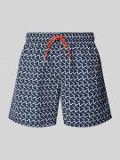 Schiesser Badehose mit elastischem Bund in Marine, Größe L