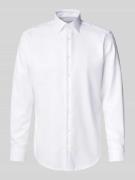 Christian Berg Men Regular Fit Business-Hemd mit Kentkragen in Weiss, ...