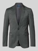 MCNEAL Super Slim Fit 2-Knopf-Sakko mit Reverskragen in Anthrazit, Grö...