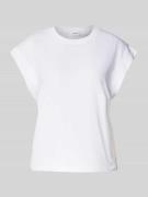 s.Oliver RED LABEL Relaxed Fit T-Shirt aus reiner Baumwolle in Weiss, ...