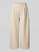 Rich & Royal Sweatpants mit elastischem Bund in Sand, Größe S