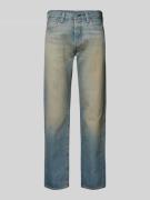 Levi's® Straight Fit Jeans Modell '501®' in Jeansblau, Größe 36/30