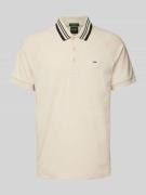 BOSS Green Regular Fit Poloshirt mit Label-Badge Modell 'Paddy' in Bei...