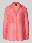 BOSS Regular Fit Bluse aus Viskose-Leinen-Mix Modell 'Bosala' in Pink,...