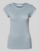 Marc O'Polo Regular Fit T-Shirt aus reiner Baumwolle mit geripptem Run...