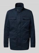 Christian Berg Men Jacke mit Pattentaschen in Marine, Größe L