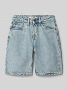 Garcia Jeansshorts im 5-Pocket-Design in Blau, Größe 140