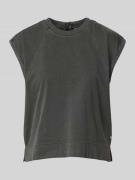 G-Star Raw T-Shirt mit Label-Detail in Anthrazit, Größe M