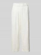 Christian Berg Woman Selection Wide Leg Stoffhose mit Lochstickerei in...