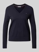 Tommy Hilfiger Pullover mit regulärem Schnitt und unifarbenem Design i...
