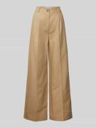 JAKE*S STUDIO WOMAN Wide Leg Bundfaltenhose mit Eingrifftaschen in Mud...