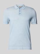 Drykorn Slim Fit Poloshirt mit gerippten Abschlüssen Modell 'TRITON' i...