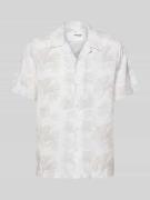 SELECTED HOMME Freizeithemd mit Knopfleiste in Offwhite, Größe XXL