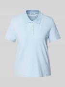 s.Oliver RED LABEL Regular Fit Poloshirt aus Baumwoll-Mix in Hellblau,...