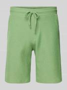 MCNEAL Shorts mit elastischem Bund und Tunnelzug in Grass, Größe L